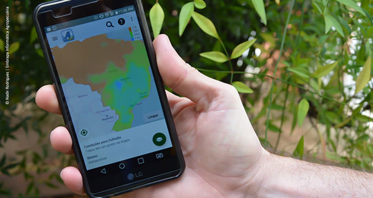 Sistema agrometeorológico para celular e tablet ganha versão mais interativa