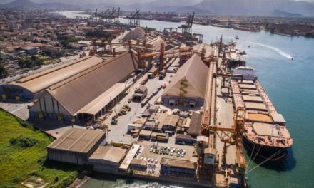 Expansão e modernização no porto de Santos