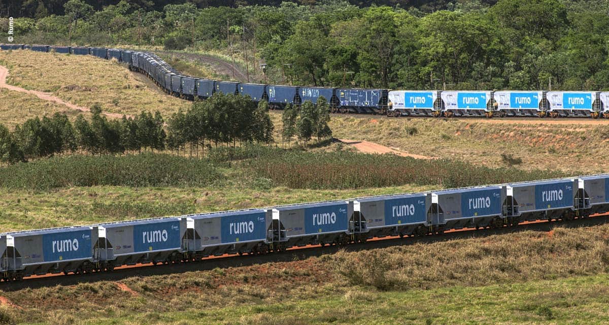 Suporte ao agronegócio para escoamento de safras recordes sobre trilhos