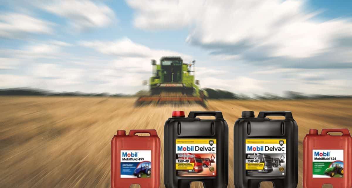 Mobil Delvac apresenta lubrificantes para equipamentos agrícolas