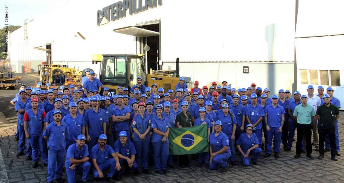 Caterpillar celebra 50.000 tratores produzidos no Brasil