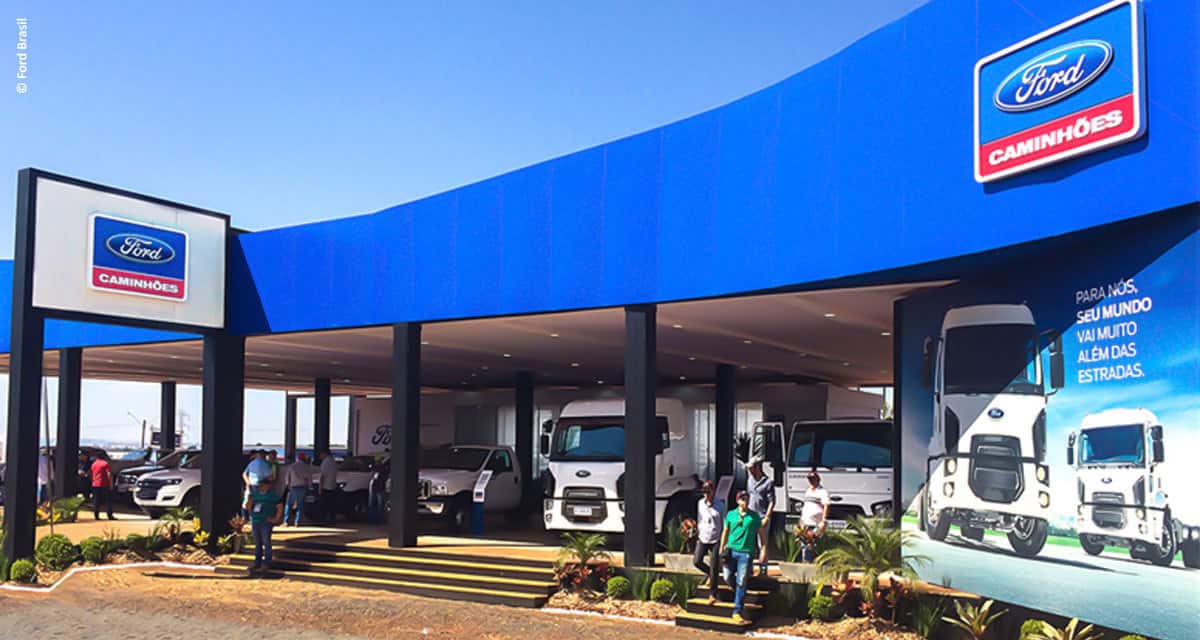 Ford Caminhões divulga balanço de vendas na AgriShow