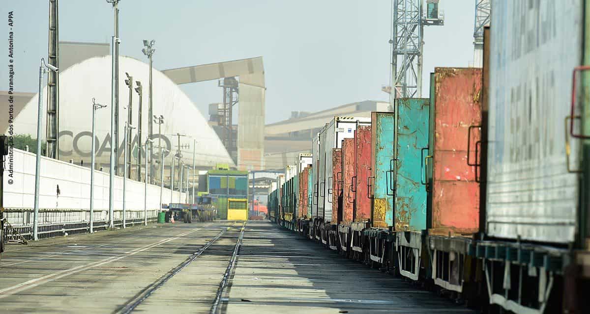 Paraná amplia em 21% o uso de ferrovia na movimentação de cargas