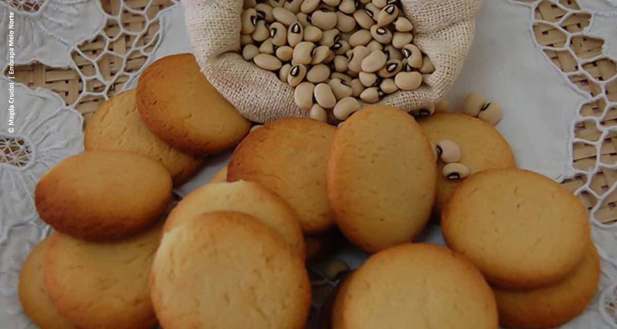 Biscoito de feijão-caupi: mais nutritivo e não contém glúten