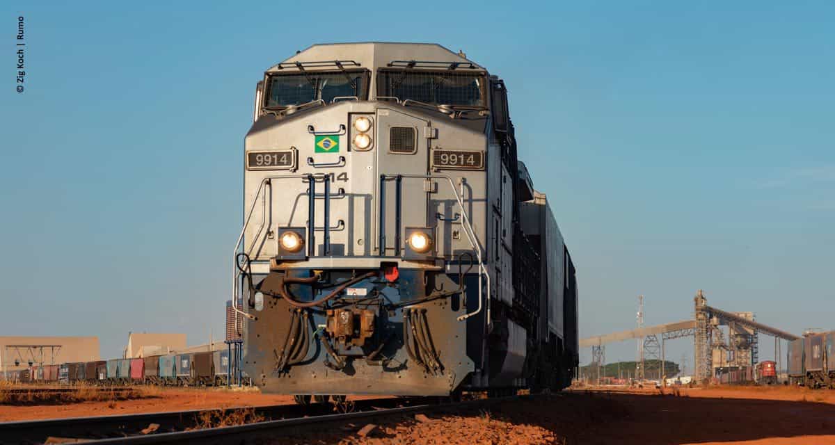 Ferrovia é o principal modal de exportação de grãos do Mato Grosso