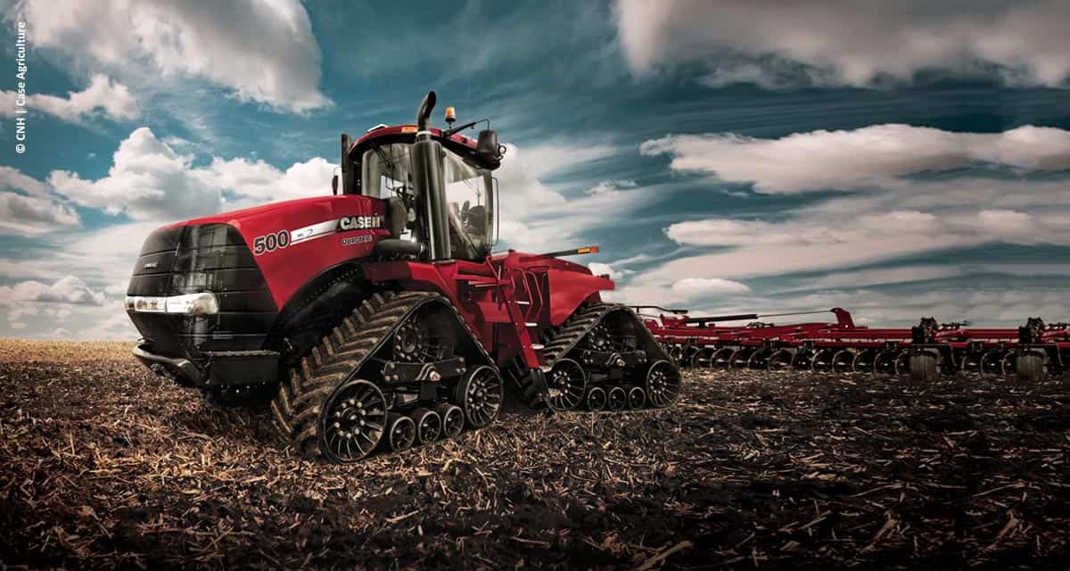 Case IH lança trator com esteiras e faz parceria com empresa de agrotecnologia