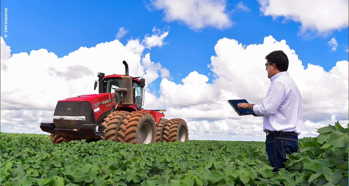 CNH Industrial firma parceria para conectar o campo brasileiro de forma efetiva