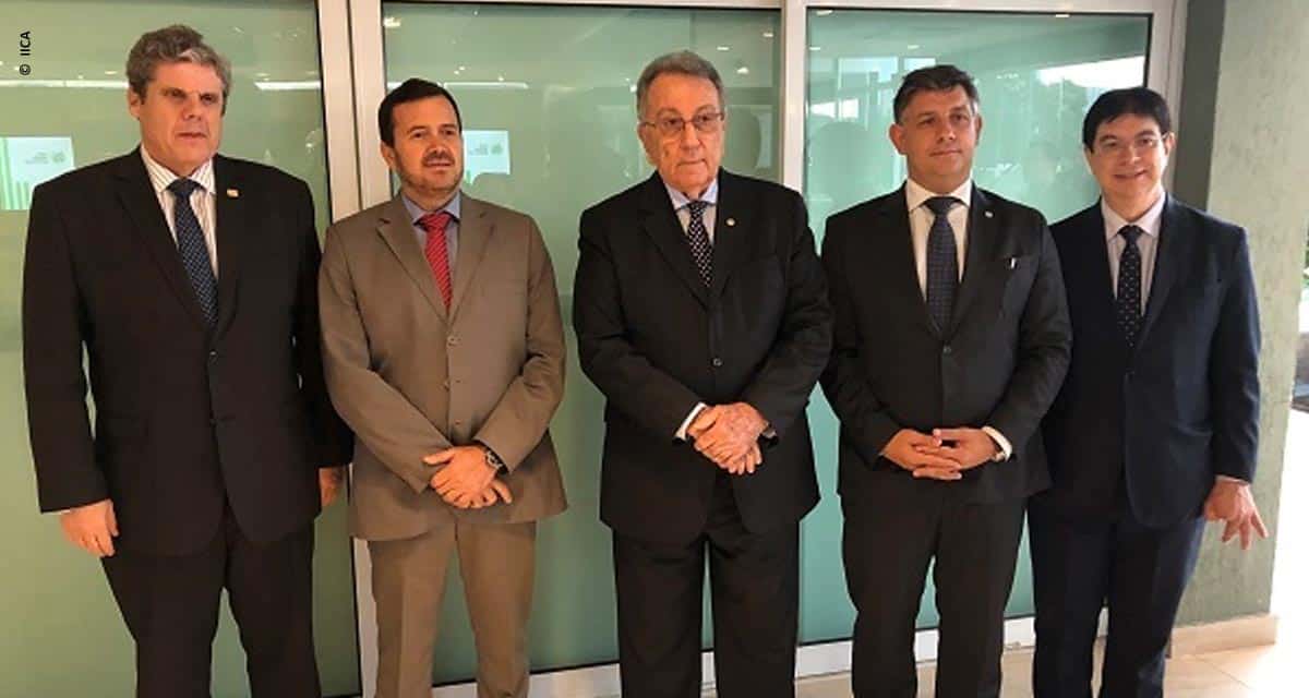 IICA e Sistema CNA/Senar irão atuar em conjunto para o desenvolvimento do agro no Brasil e em países vizinhos