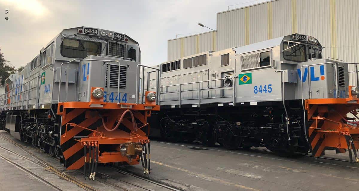 Ferrovia Centro-Atlântica recebe novas locomotivas