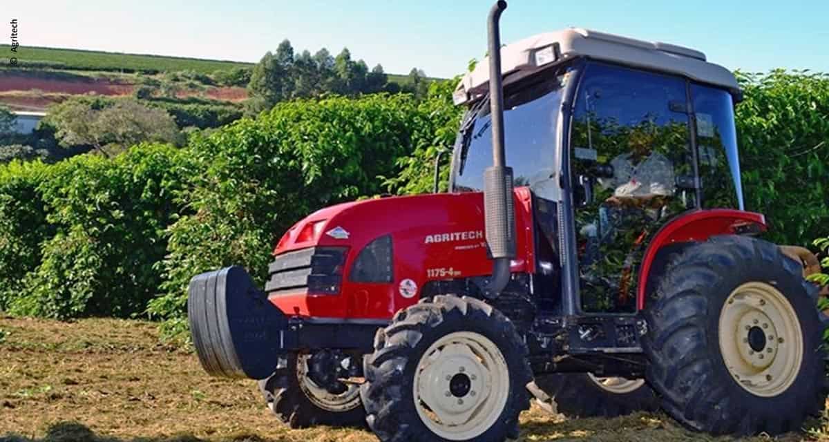 Agritech leva novas versões de tratores equipados com motores eletrônicos para a Expocafé