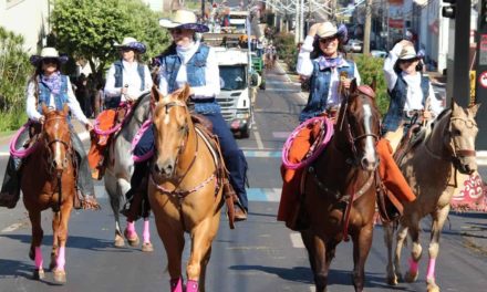 Comitiva “Elas no Campo” é a campeã do desfile de abertura da Expo Rio Verde