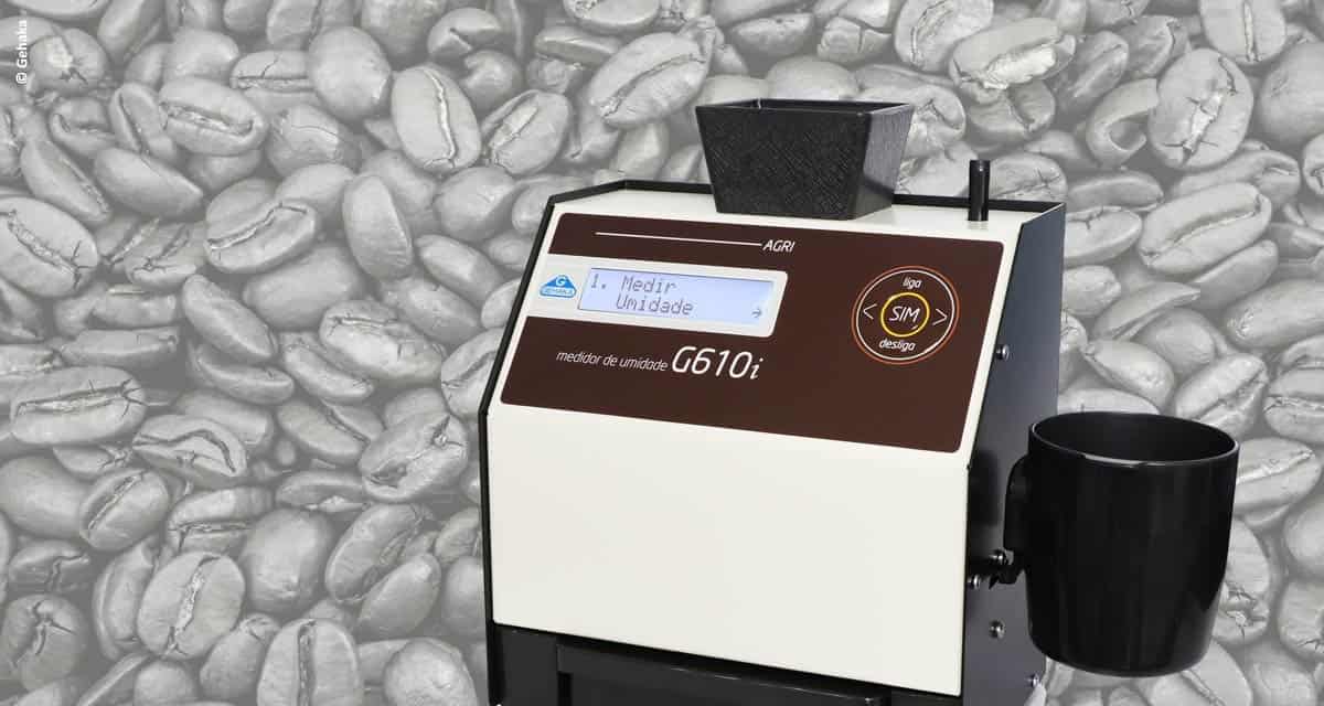 Gehaka mostra medidor de umidade de grãos no 8º Simpósio Regional de Café Conilon