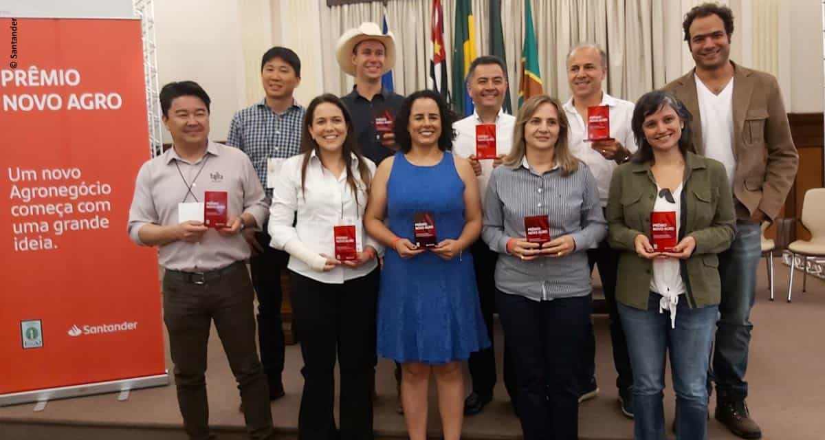 Santander e Esalq/USP revelam vencedores da segunda edição do Prêmio Novo Agro