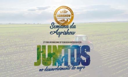 Semana da AGRISHOW começou nesta segunda (27) com conteúdo exclusivo nas mídias digitais