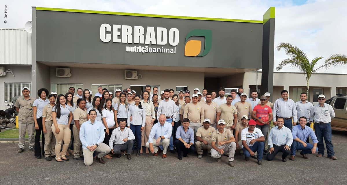 Chancela do Grupo De Heus marca produtos da Cerrado Nutrição Animal