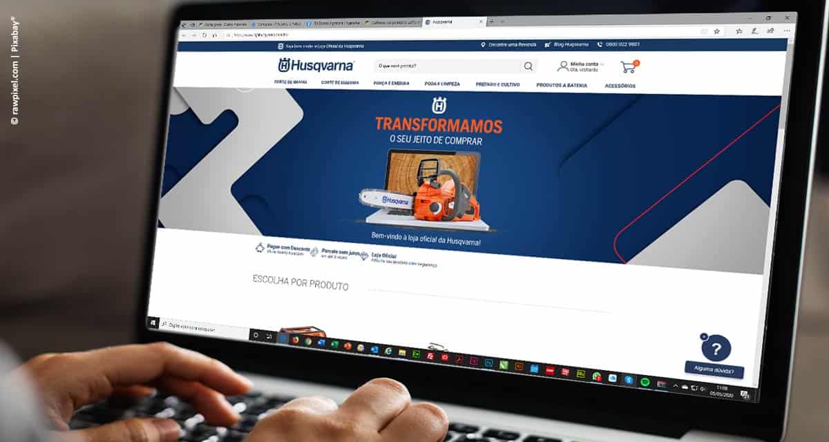 Husqvarna lança plataforma de marketplace exclusiva