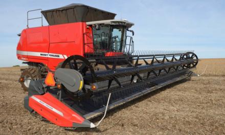 Colheitadeiras Massey Ferguson evoluem com novas plataformas Draper DynaFlex 9300