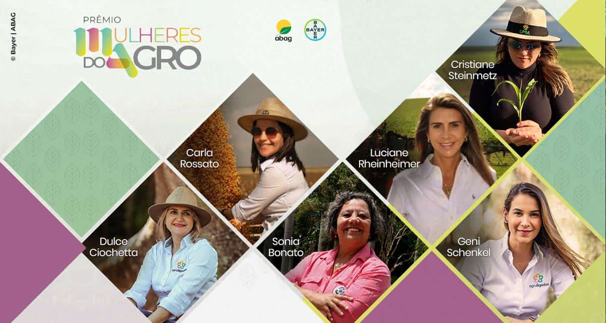 Produtoras rurais com histórias inspiradoras tornam-se  Embaixadoras do Prêmio Mulheres do Agro 2020