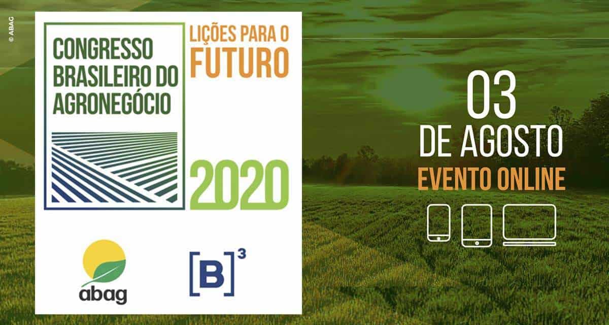 Congresso Brasileiro do Agronegócio reunirá mais de 8 mil participantes para apresentar as lições para o futuro do setor