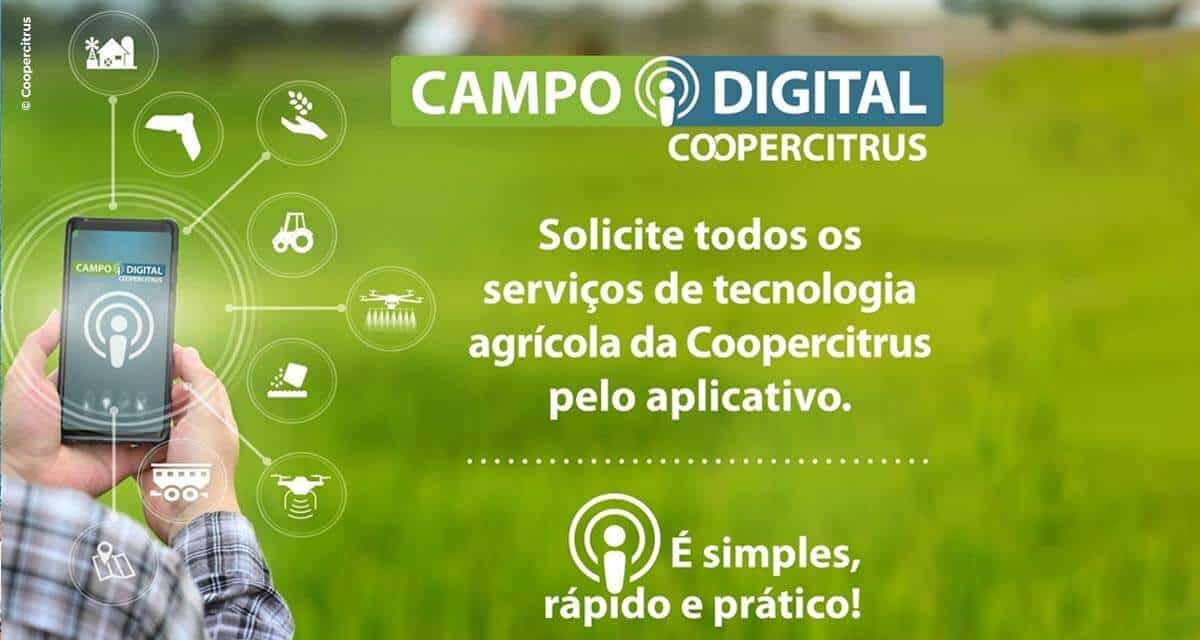 Novidades do Aplicativo Campo Digital serão lançadas na Coopercitrus Expo Digital