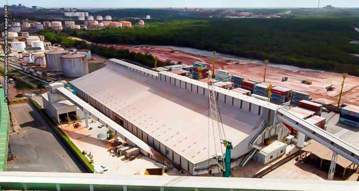Com tecnologia pioneira e otimização de processos, Porto de Itaqui recebe moderno terminal de fertilizantes