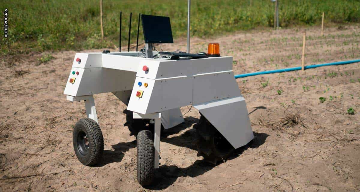 Robô autônomo capaz de mapear crescimento, germinação e identificar pragas em plantações