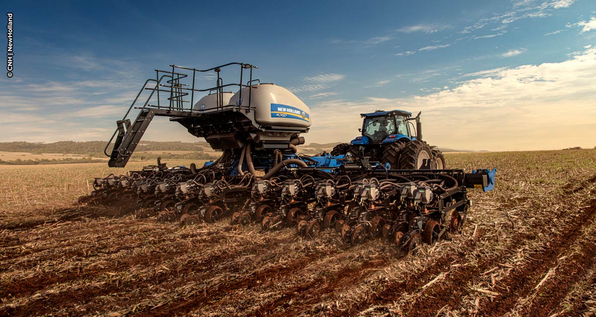 New Holland lança nova plantadeira de 27 linhas, ideal para o plantio de grãos