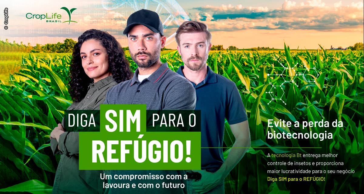 CropLife Brasil lança campanha que promove a sustentabilidade da biotecnologia de resistência a insetos no campo