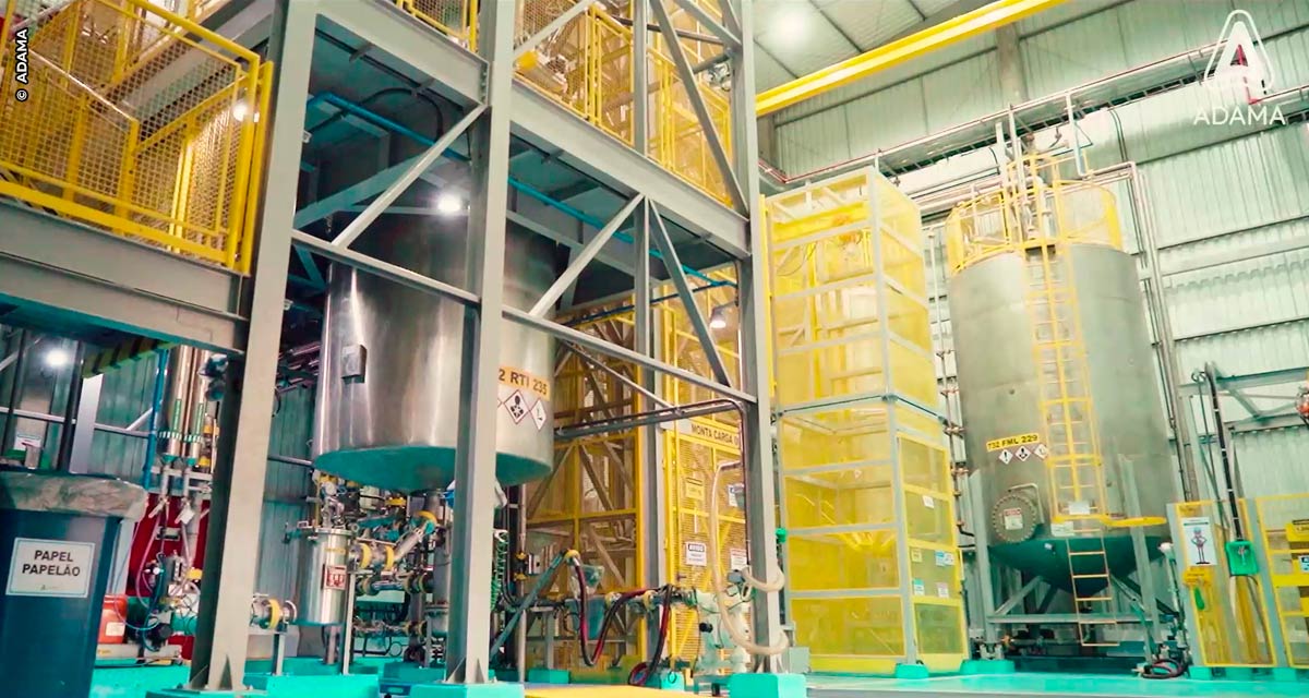 ADAMA inaugura primeira fábrica de herbicidas com formulação OD do mundo