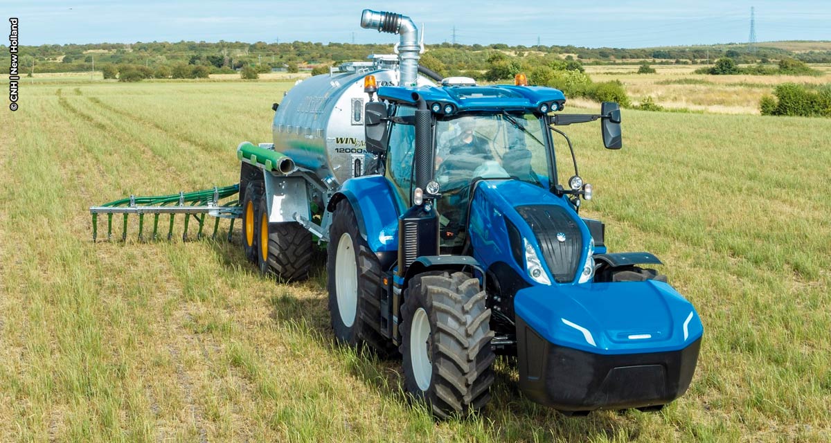 New Holland aposta em inovação com trator biometano e soluções para agricultura digital