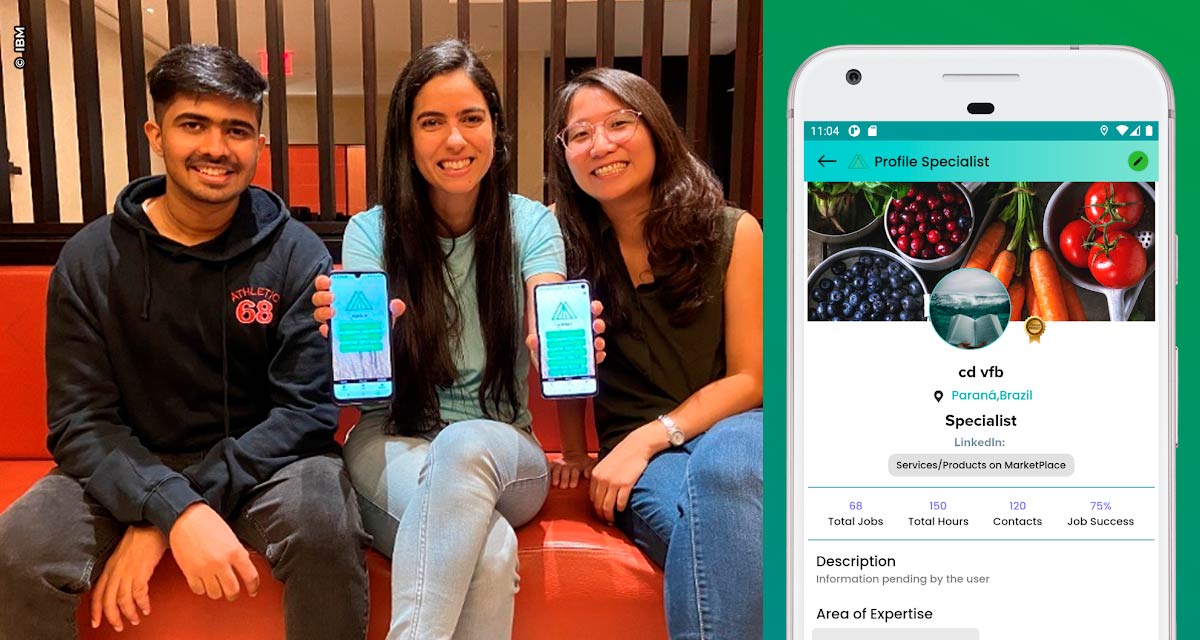 Vencedora do Call for Code, a Agrolly, lança aplicativo para ajudar os agricultores brasileiros a melhorar o cultivo de plantações com a Inteligência Artificial