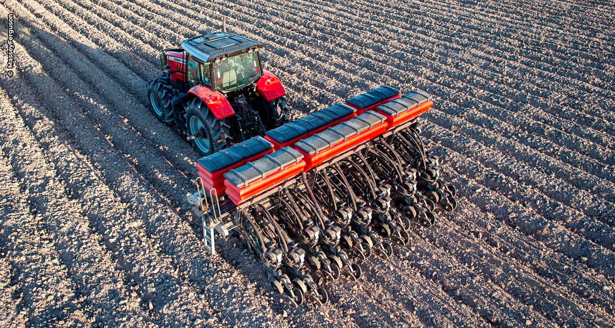 Massey Ferguson apresenta plantadeira para cultivo de soja e milho em terras baixas