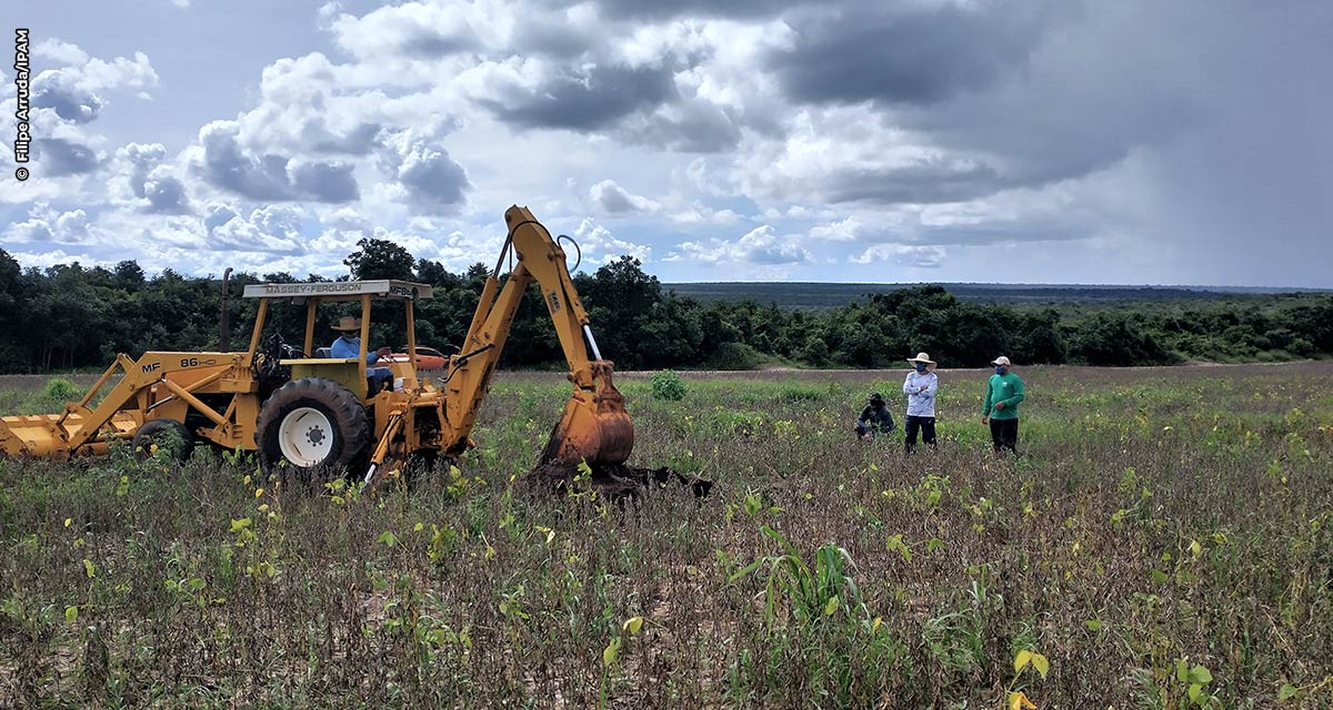 Pesquisa em fazendas de MT compara carbono em áreas protegidas e cultivadas