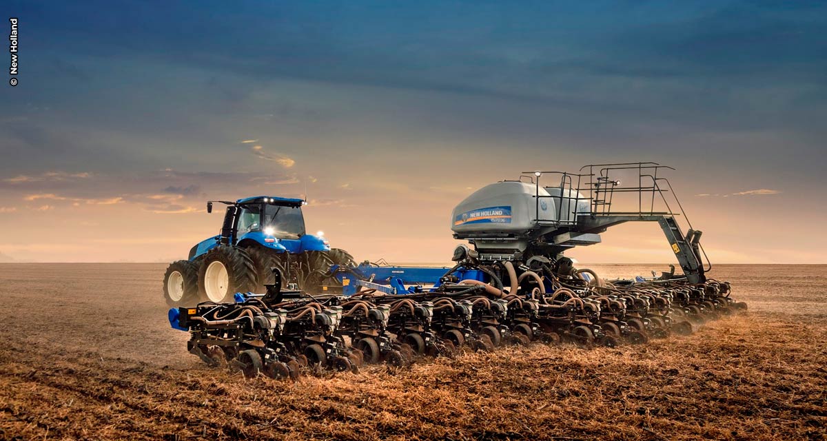 New Holland amplia porfólio com plantadeiras de 36 e 40 linhas, ideais para o plantio de grãos