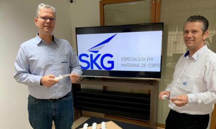 SKG leva para EXPOMEAT serra fita com capacidade para até mil cortes diários de peças de carnes