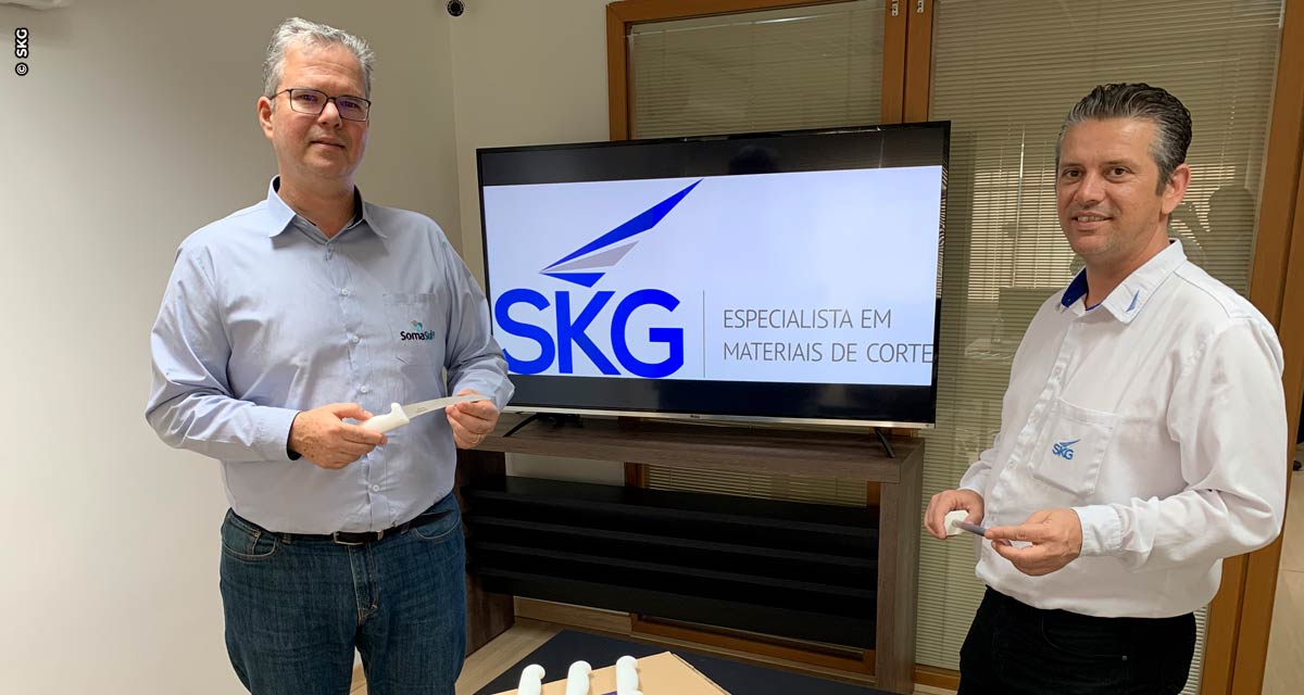 SKG leva para EXPOMEAT serra fita com capacidade para até mil cortes diários de peças de carnes