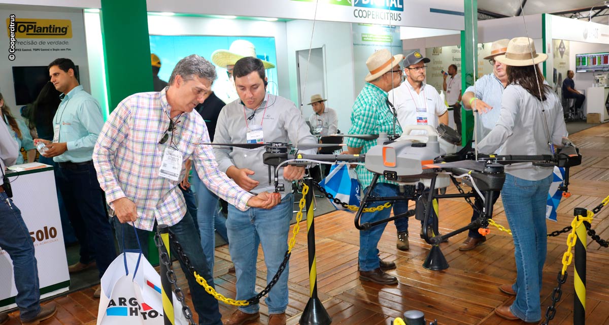 Coopercitrus aposta na comercialização de drone de alta performance para médios produtores