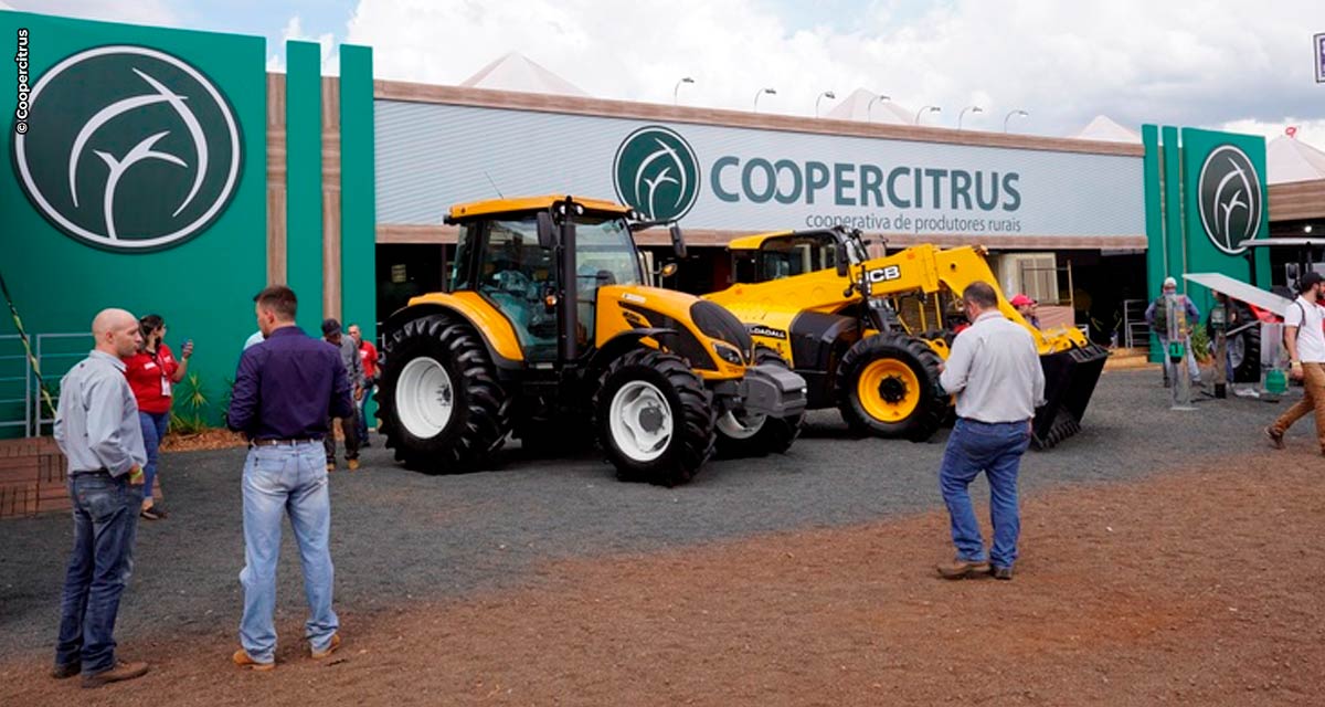 Coopercitrus registra R$ 1,4 bi em negócios na Agrishow 2022