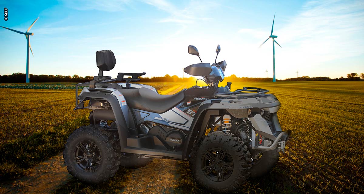 MXF lança linha de quadriciclos 4×4 para uso em propriedades rurais