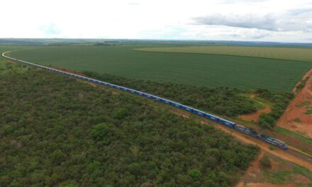 Rumo registra volume histórico com trens de 120 vagões no primeiro ano do projeto