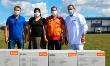 Brigada Voluntária de combate aos incêndios florestais recebe doação de equipamentos em São Félix do Xingu, no Pará