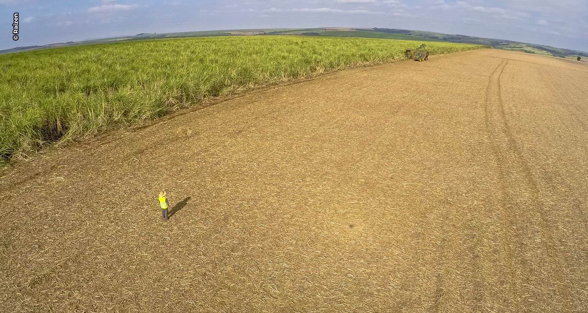 Raízen investe em agricultura digital e amplia áreas monitoradas com o uso de drones