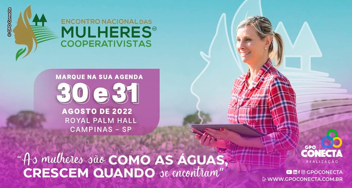 ENMCOOP vai reunir mais de 650 mulheres cooperativistas em encontro presencial em Campinas