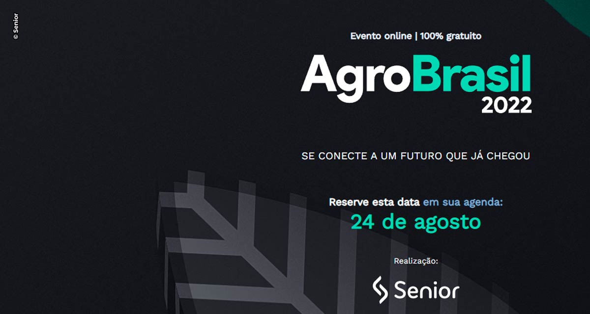 Evento AgroBrasil 2022 abre pré-inscrição