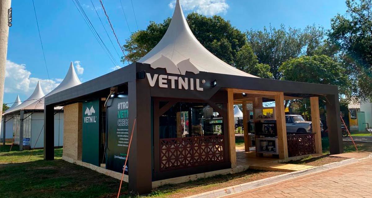 Vetnil leva modificador orgânico em pasta ao 45º Campeonato Nacional do Quarto de Milha, em Araçatuba (SP)