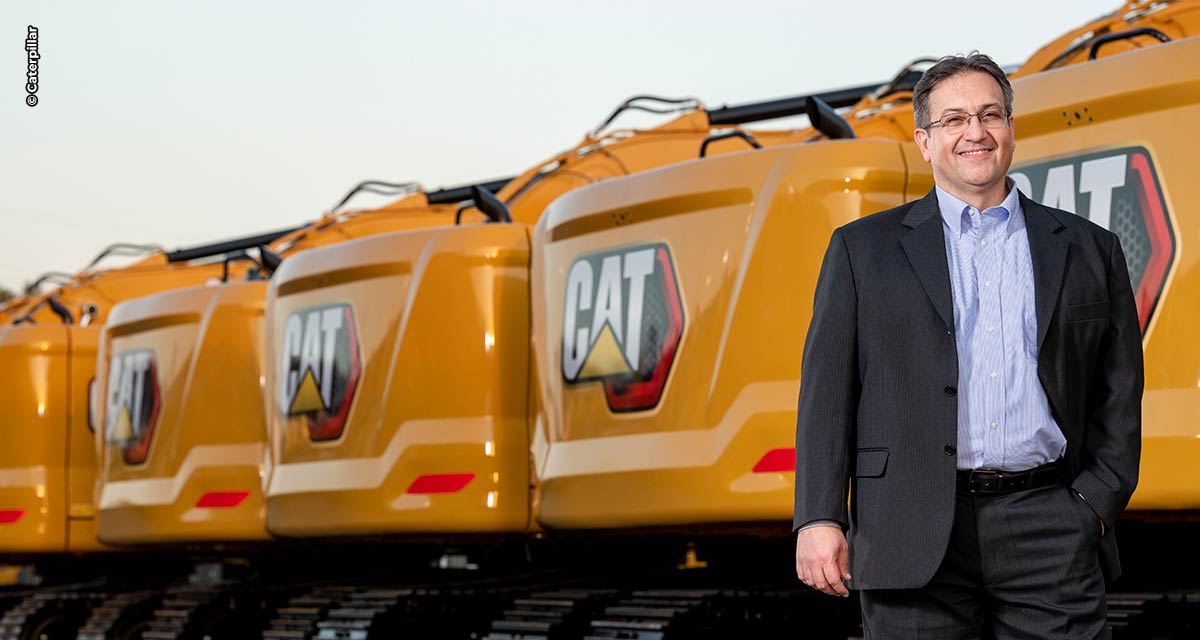 Caterpillar Brasil anuncia seu novo presidente