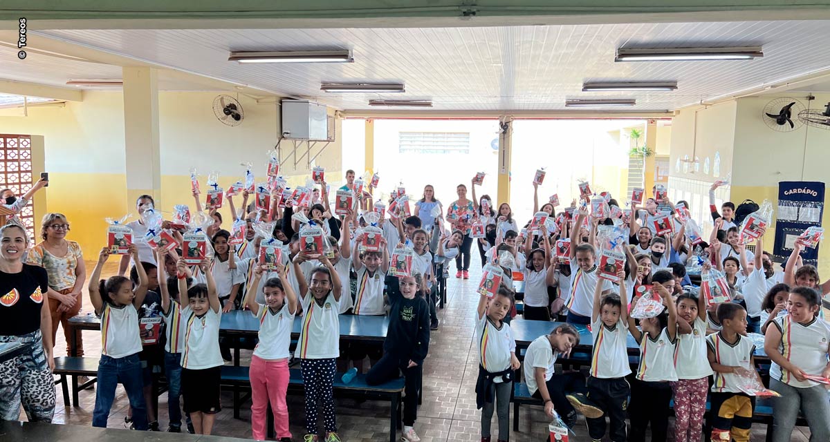 Tereos realiza palestras educativas sobre prevenção de incêndio em escolas da região