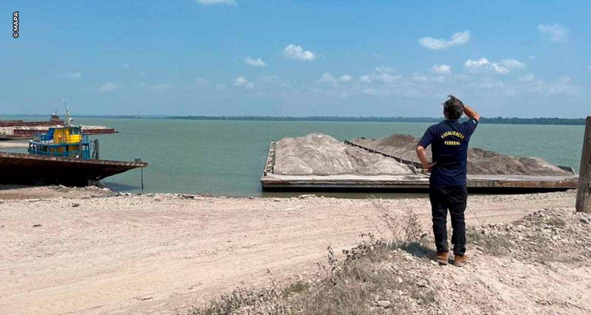 Mapa realiza operação para fiscalizar fertilizantes e corretivos no Mato Grosso e Pará