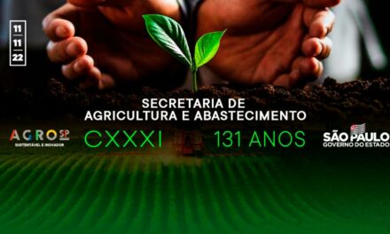 131 anos da Secretaria de Agricultura e Abastecimento do Estado de São Paulo