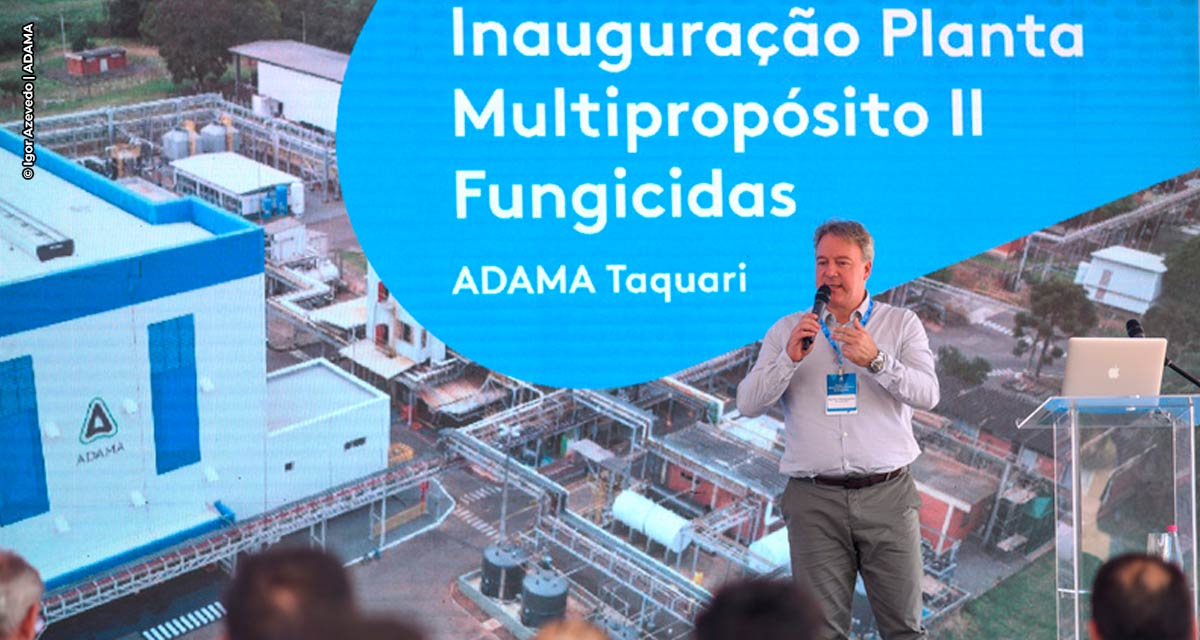 Com ambição de cinco lançamentos no curto prazo e produção mais sustentável, ADAMA investe  R＄ 300 milhões em nova fábrica no Sul do País